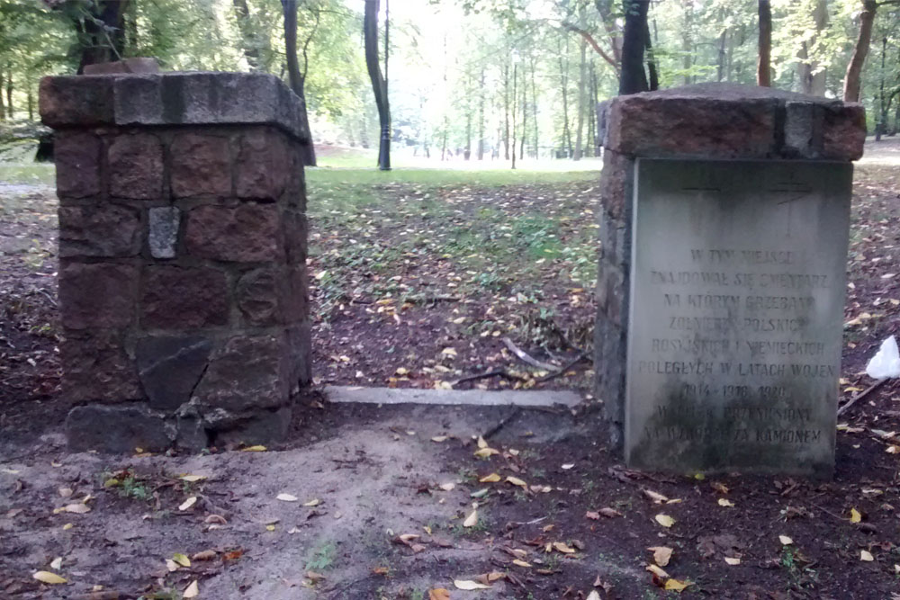 Voormalige Oorlogsbegraafplaats Skierniewice 1914-1920