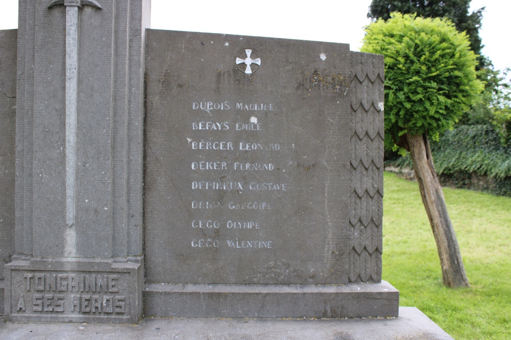 Oorlogsmonument Tongrinne	 #4