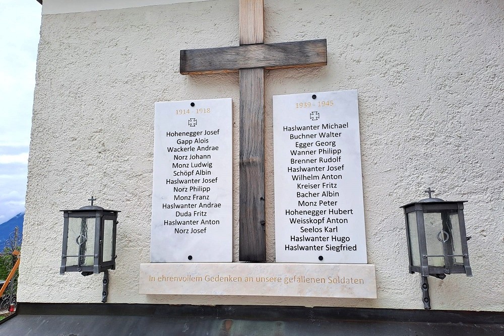 War Memorial Reith bei Seefeld