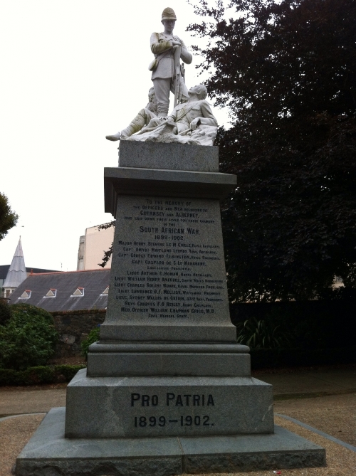 Monument Boerenoorlog Guernsey en Alderney