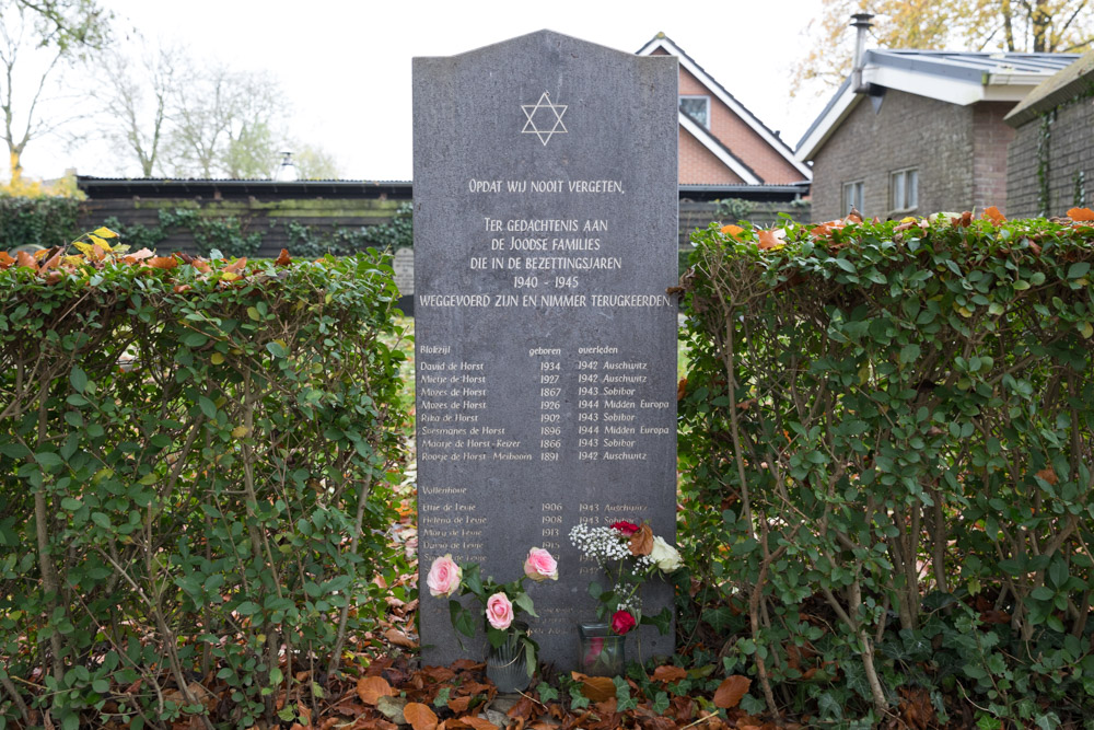 Memorial Jewish Cemetery Blokzijl