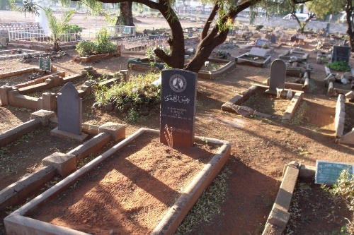 Commonwealth War Grave Kimberley Muslim Cemetery