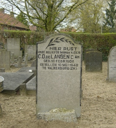 Dutch War Graves Protestant Churchyard Meerkerk