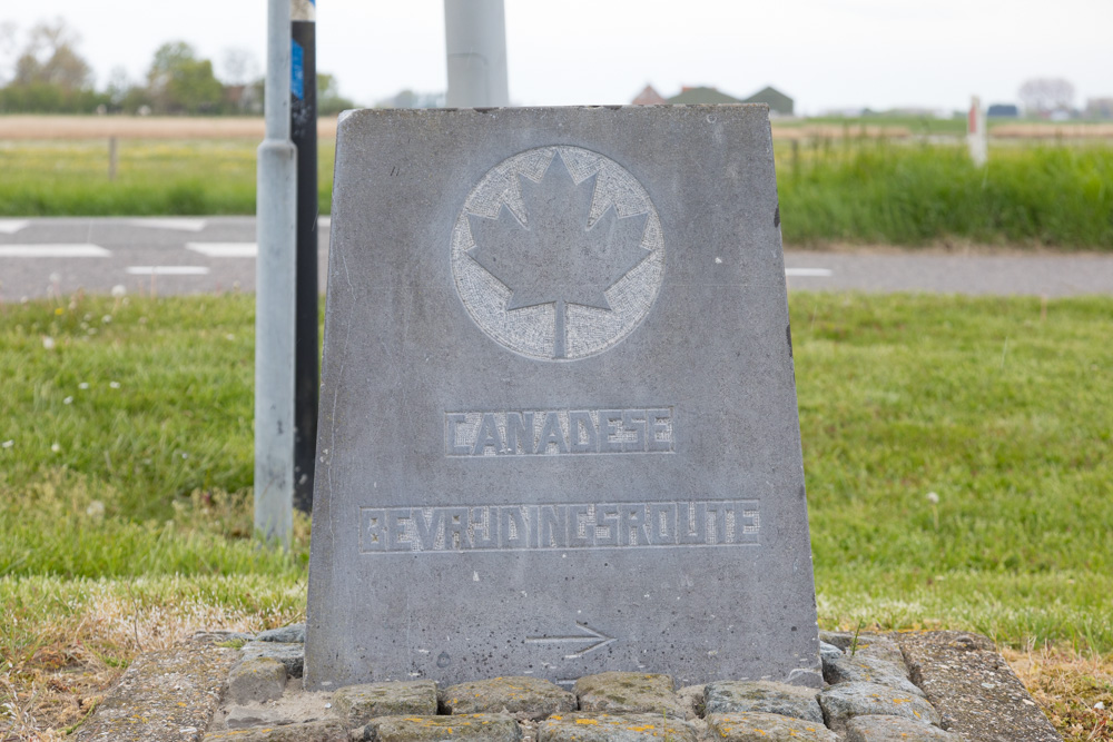 Marker No. 7 Canadian Liberation Route