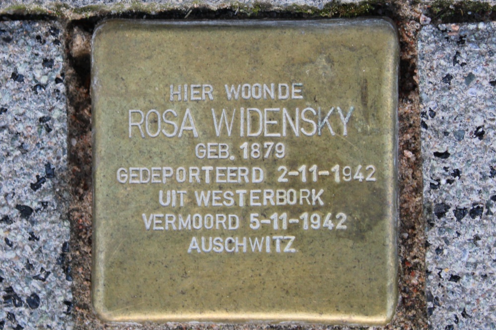 Stolperstein Pauwstraat 3 #1