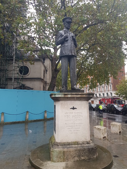 Statue Air Chief Marshall Lord Dowding #4