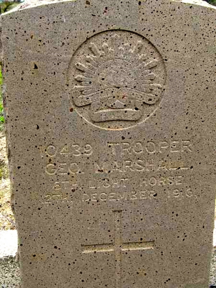 Commonwealth War Grave Red Range Cemetery