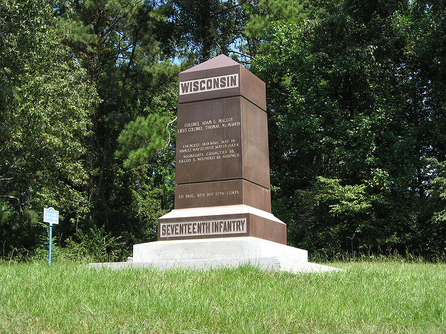 17th Wisconsin Infantry Monument