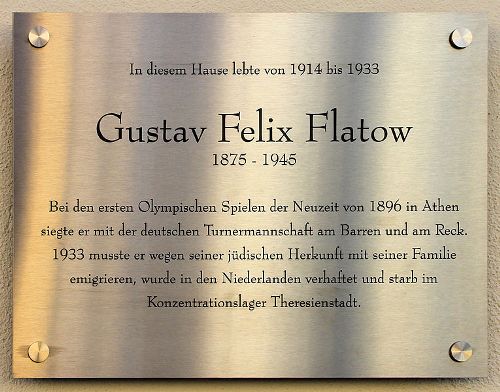 Gedenkteken Gustav Felix Flatow