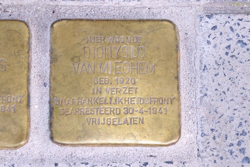 Stolpersteine Verbindingsstraat 31 #5