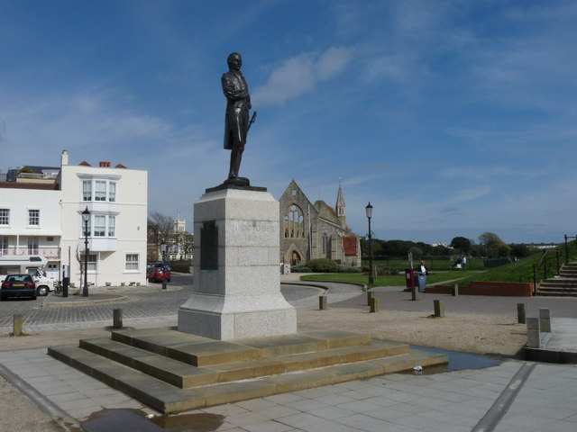 Standbeeld van Admiraal Horatio Nelson