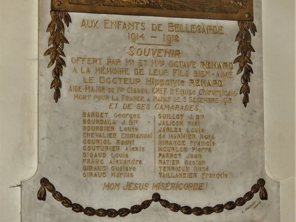World War I Memorial Bellegarde-en-Marche