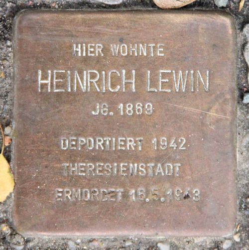 Stolpersteine Aschaffenburger Strae 6a #2