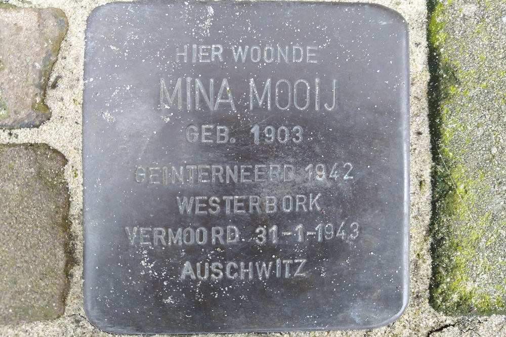 Stolpersteine Kievietstraat 50 #4