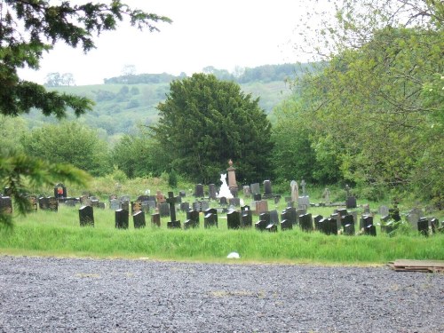 Commonwealth War Grave St. Gwendoline Church Cemetery