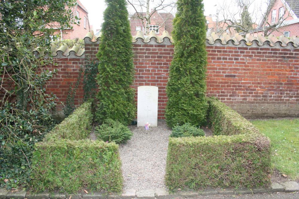 Commonwealth War Grave Horsens Eastern Cemetery