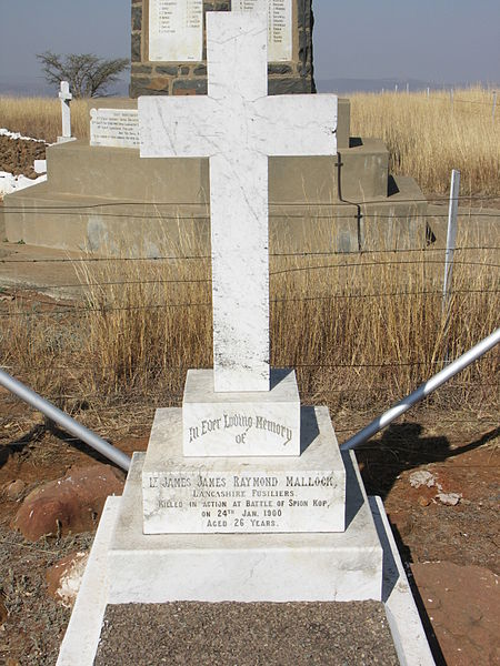 Monument Lt. James James Raymond Mallock