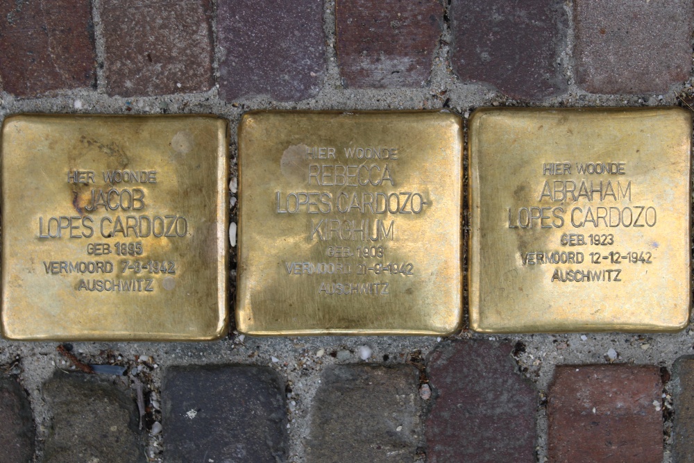 Stolpersteine Nieuwe Herengracht 19 #4