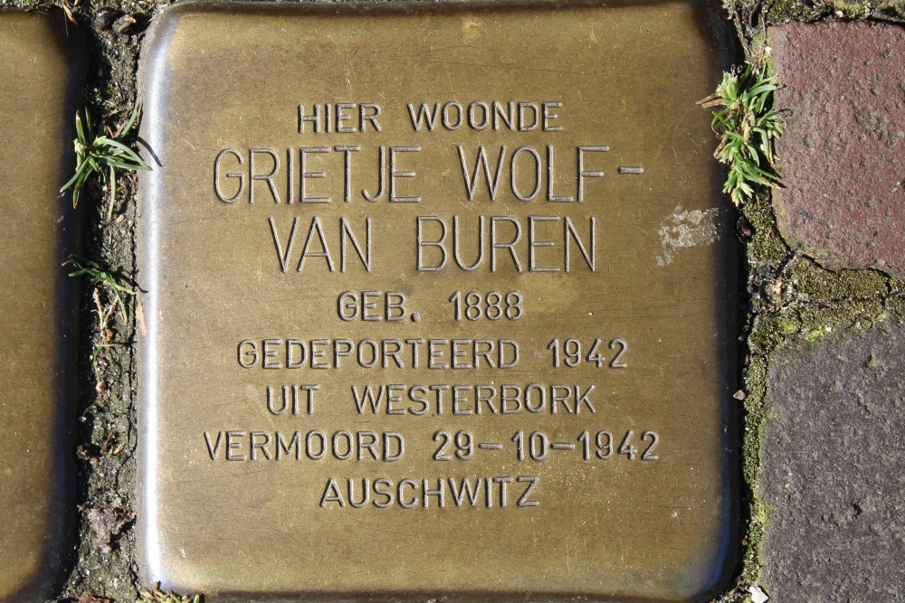 Stolpersteine Haarlemmerplein 33 #3