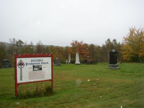 Commonwealth War Graves Bocabec Cemetery