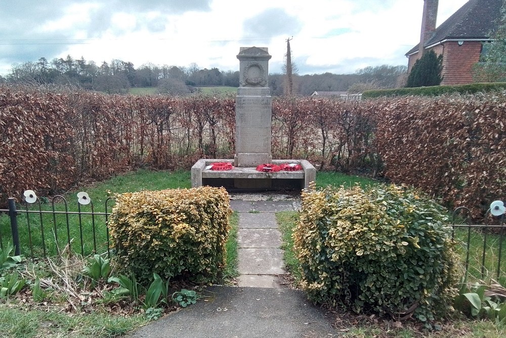 War Memorial Wivelsfield Green