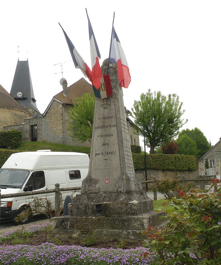War Memorial Boury-en-Vexin