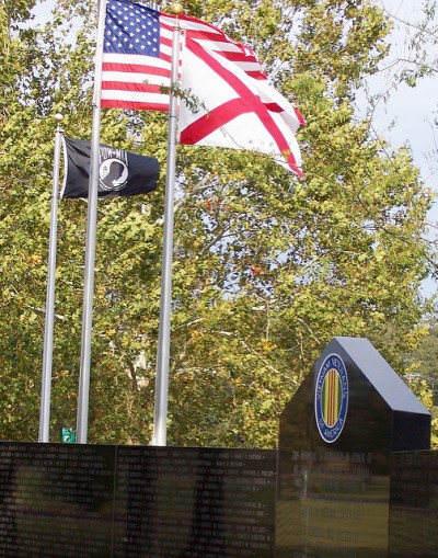 Monument Veteranen Vietnam-Oorlog Alabama