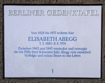 Gedenkteken Elisabeth Abegg