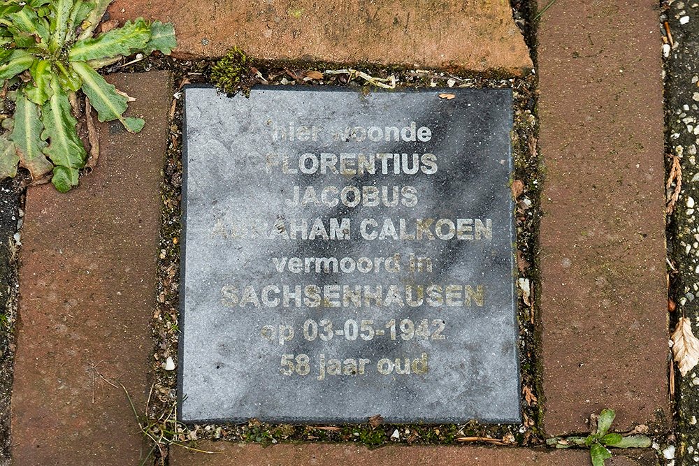 Memorial Stone Jan van der Heijdenstraat 13
