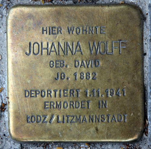 Stolpersteine Kaiser-Friedrich-Straße 17a #2