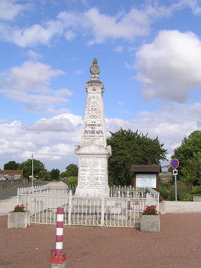 War Memorial Puyraux