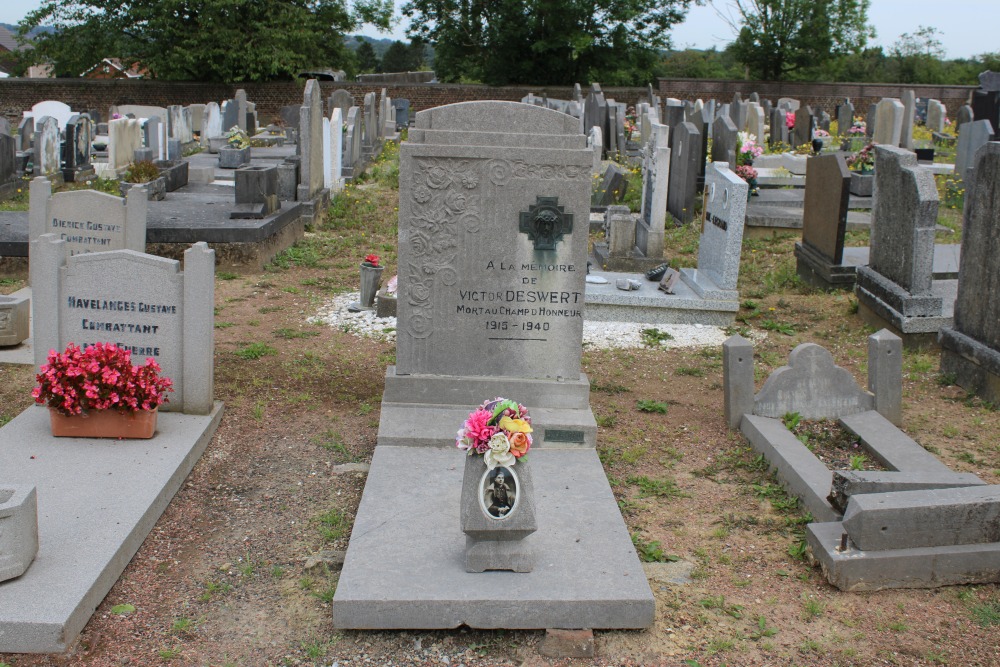 Belgian War Grave Chtelineau Cimetire de Taillis-Pr #1