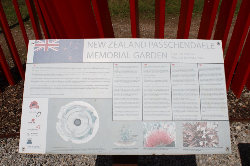 Passchendaele Memorial Garden Nieuw-Zeeland	 #5