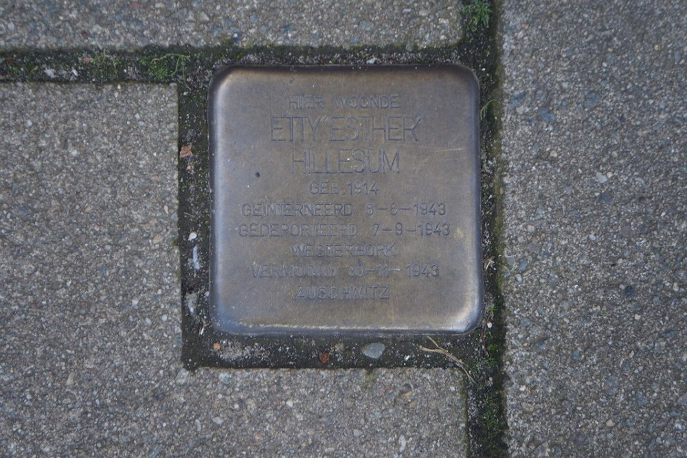 Stolperstein Gabril Metsustraat 6 #4