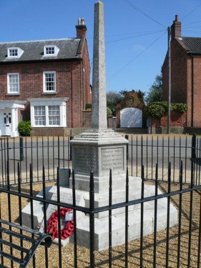War Memorial Foulsham