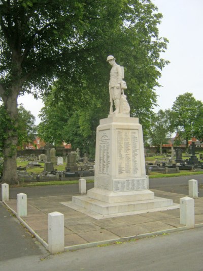 War Memorial Sutton in Ashfield