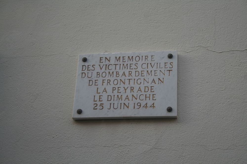 Memorial Bombardment 25 June 1944