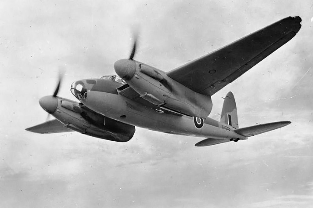 Crashlocatie de Havilland DH.98 Mosquito B Mk IX ML915