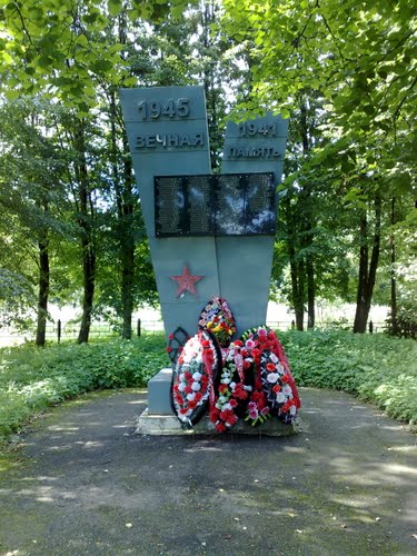 Mass Grave Soviet Soldiers Kozhino