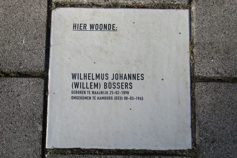Memorial Stone Stijn Streuvelsstraat 24