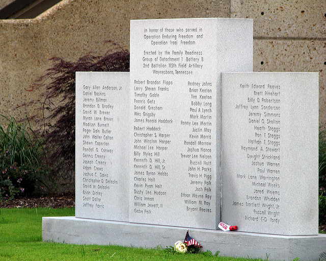 Iraq War Memorial Wayne County
