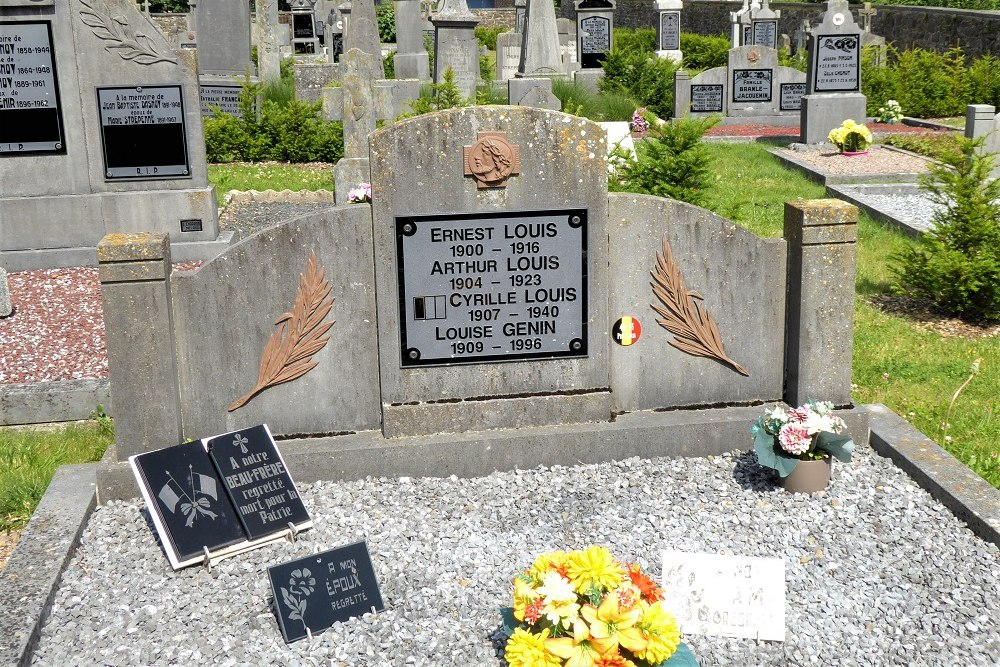 Belgian War Grave Sainte-Marie-Chevigny