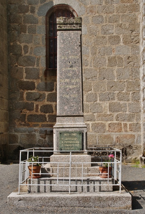 War Memorial Saint-Bard
