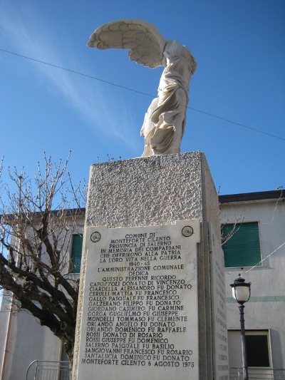 Oorlogsmonument Monteforte Cilento