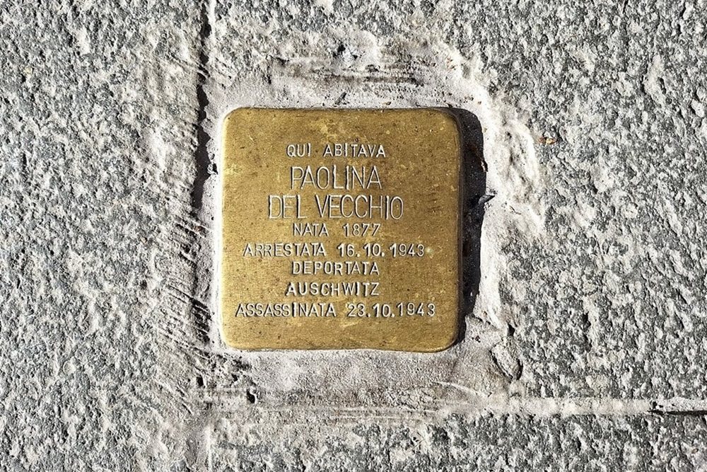 Stolperstein Via Nazionale 251 #1