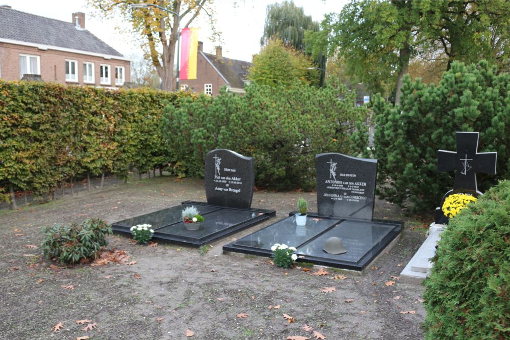 Nederlands Oorlogsgraf Rooms Katholieke Begraafplaats Gemonde