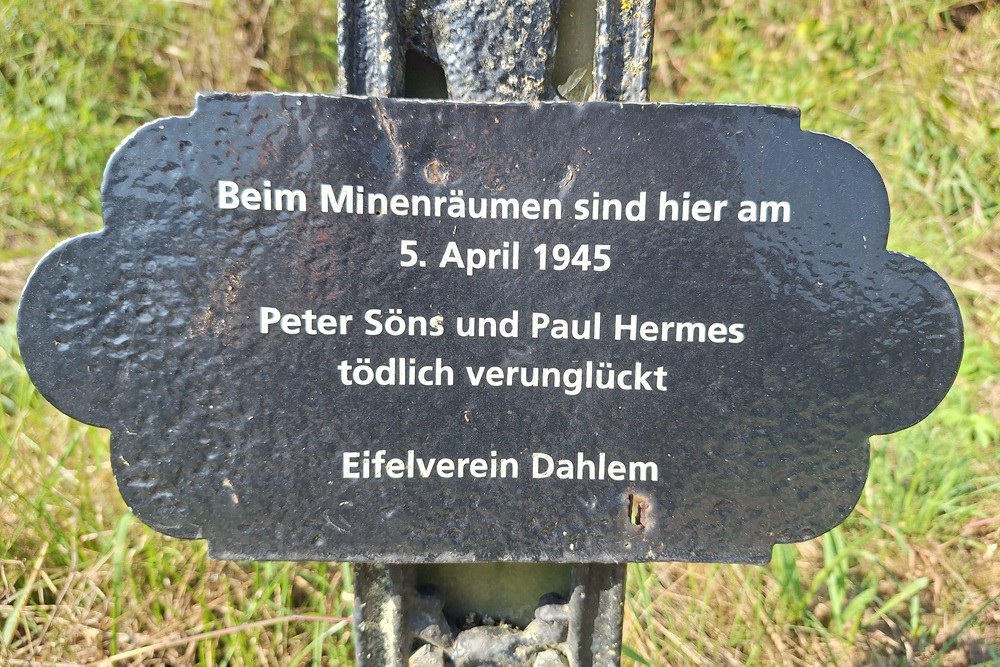 Memorial to the Victims of Mine Clearance Dahlem #3