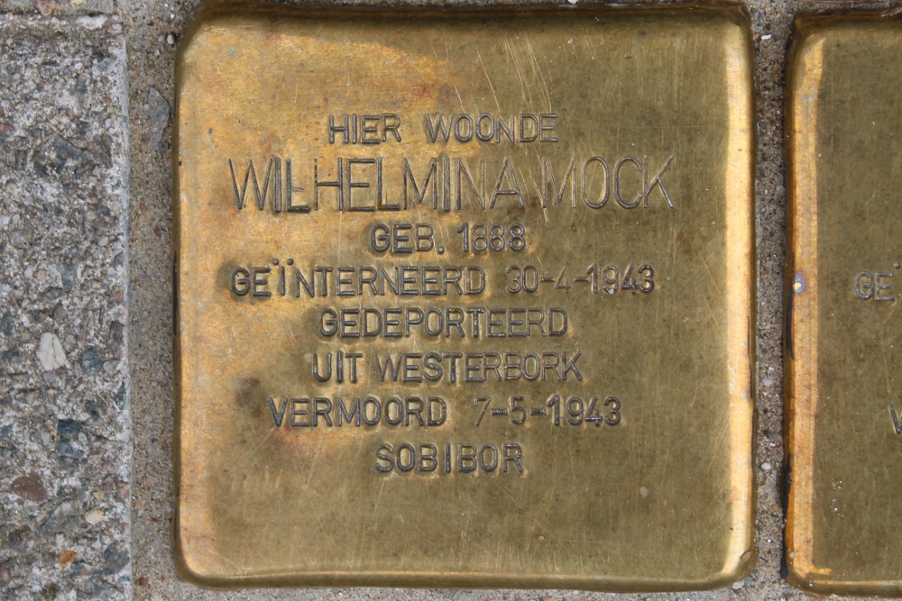 Stolpersteine Dintelstraat 57 #2