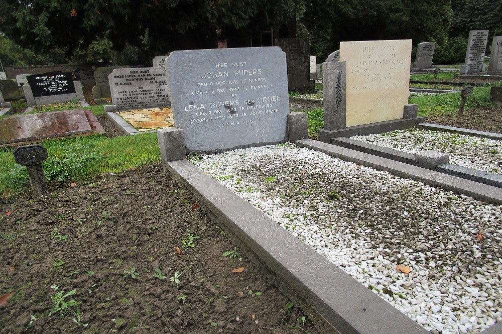 Nederlandse Oorlogsgraven Algemene Begraafplaats Nijkerk