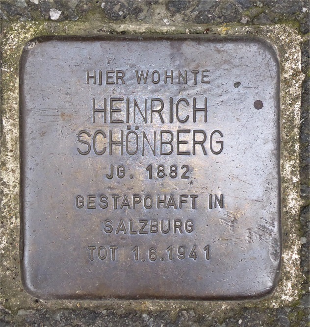 Stolperstein Chiemseegasse 6 #2